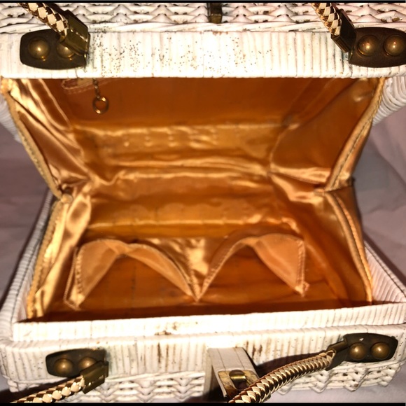 Rare Midas of Miami vintage wicker purse - Picture 5 of 8